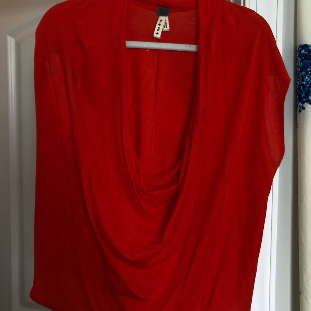 Cowl neck top